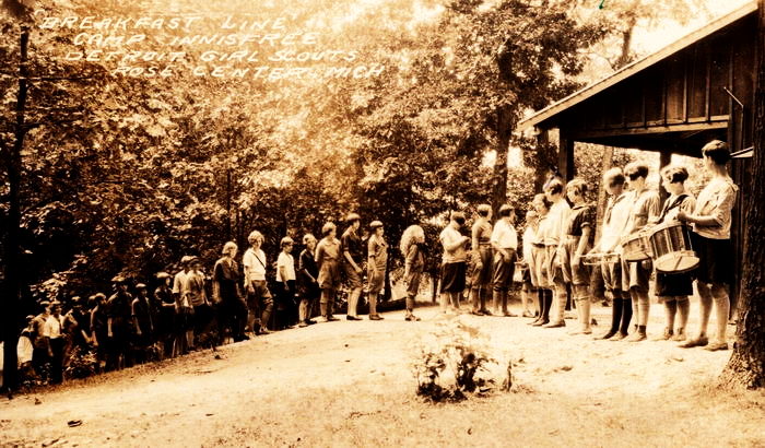 Camp Innisfree - Vintage Postcard